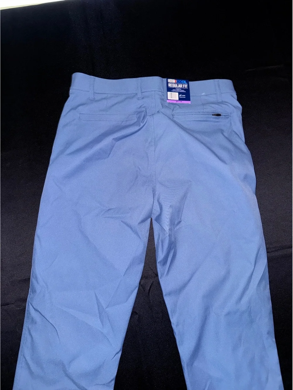 Light Blue Regular Fit Pants 32 degrees cool